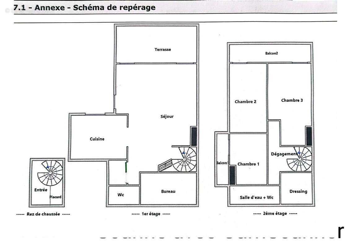 Appartement F4  avec terrasse et balcon Villiers le bel - photo 3