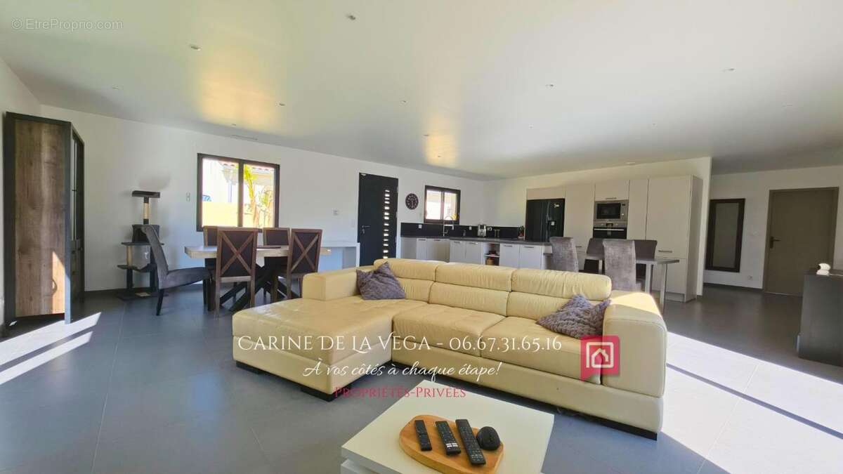Villa contemporaine plain-pied de 127m² avec piscine à deux pas de Pézenas - photo 16