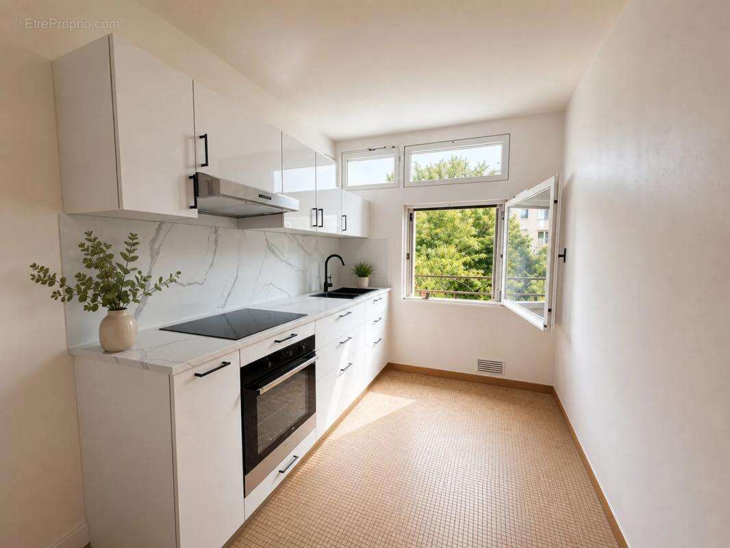 Appartement T5 – Rénové - 3 chambres avec possibilité 4 – Rennes Villejean - photo 4