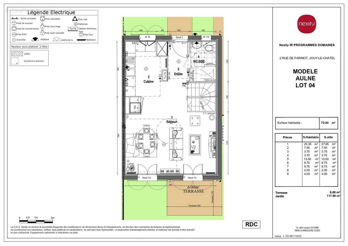 Maison à JOUY-LE-CHATEL