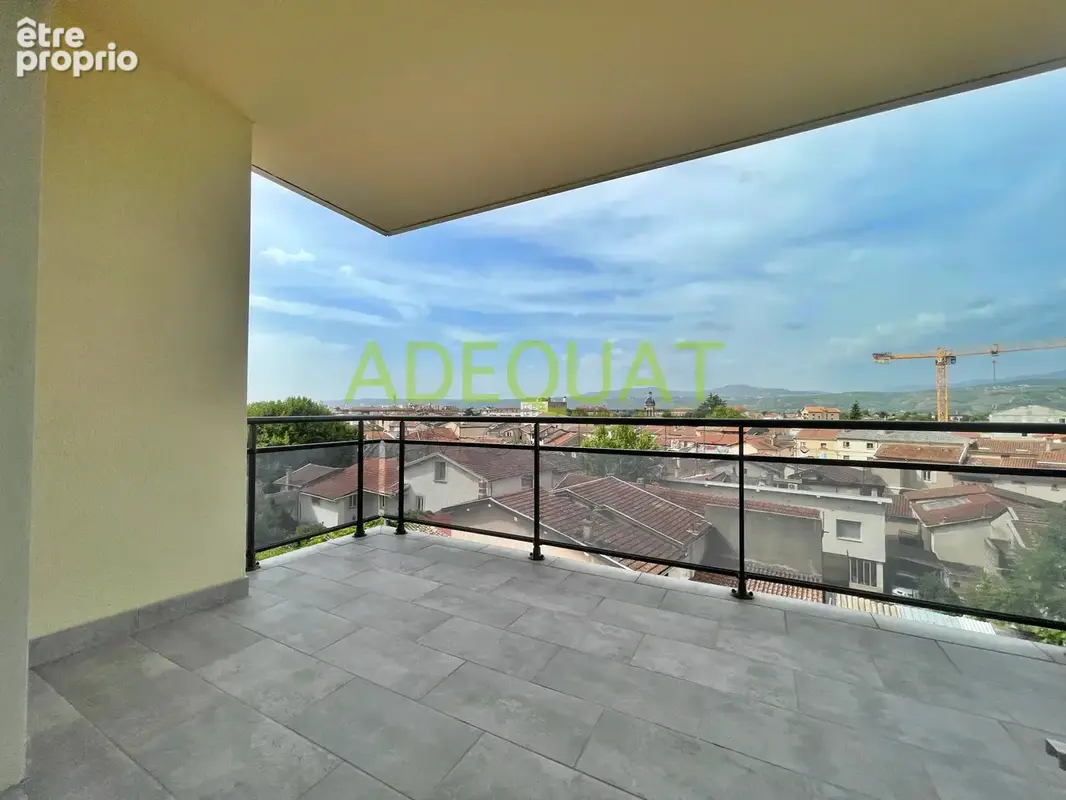 Peage de roussillon appartement t2 balcon vu degagee sur le pilat - photo 2