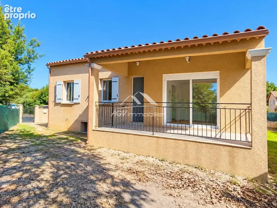 Lézan, maison plain pied, 2 chambres + 1 bureau, terrain clos - photo 13