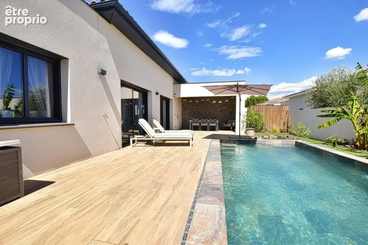 Villa contemporaine de plain-pied avec piscine - photo 14