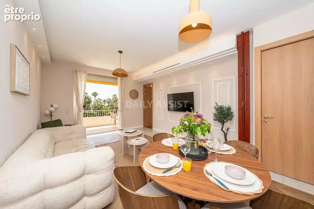 Croisette - Appartement 3 pièces rénové avec vue mer – 75 m² - photo 4