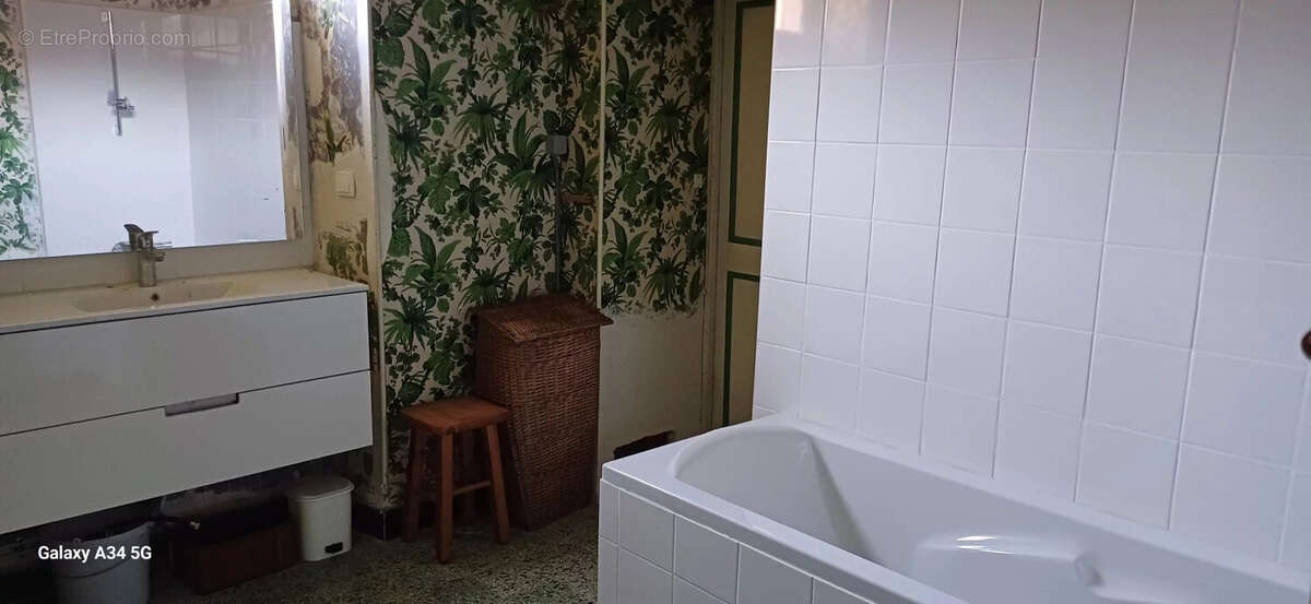 Salle de bain maison ARGENTENAY - Maison à ARGENTENAY