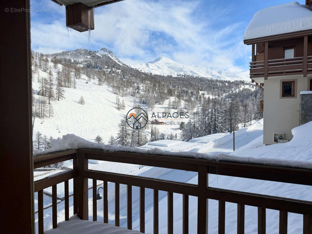 vue Paneyron - Appartement à VARS