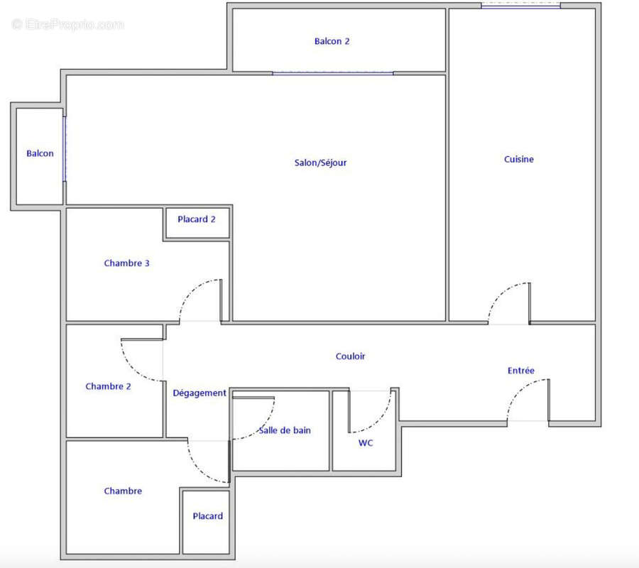 Appartement à MARSEILLE-8E