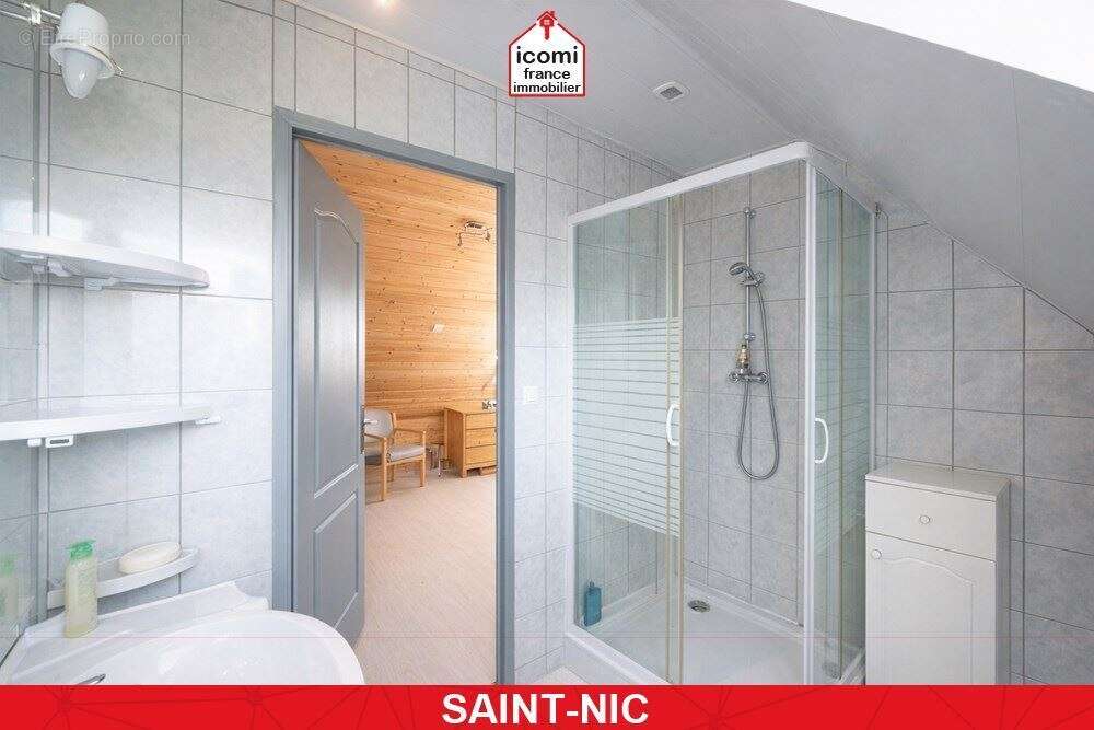 Finistere - saint-nic (29550) - a vendre - maison a 2min du bord de mer - 3 chambres - 2 salles d'eau - locataire en place (le p - photo 10