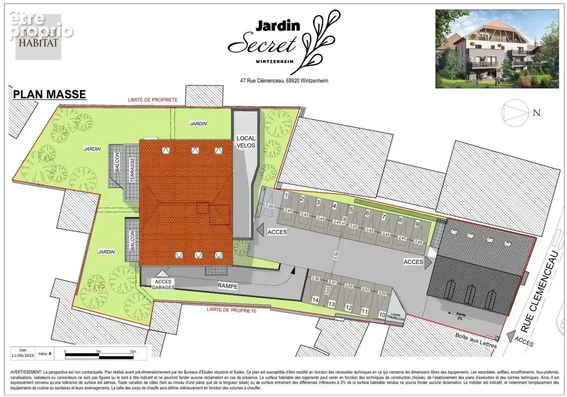 PLAN DE MASSE