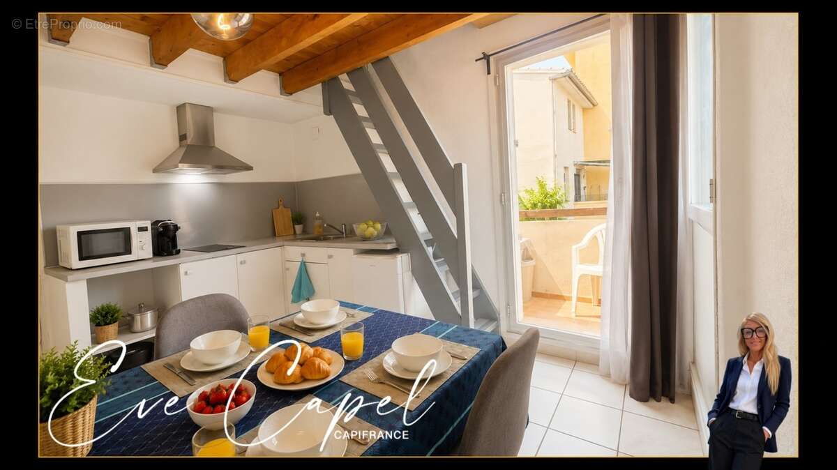 Appartement à vendre 2 pièces LE CAP D'AGDE (34), DUPLEX avec balcon au centre port - photo 15