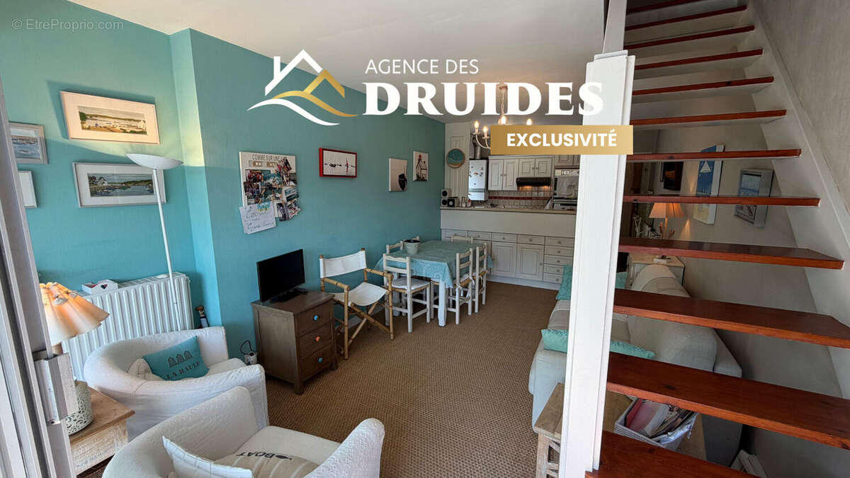 CARNAC  50M Plage Beaumer et 500m Super U  Appartement  3 pièces 42.53 m2  habitable 49.46m² Utiles - photo 12
