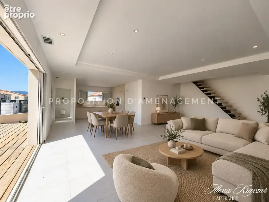 A VENDRE - Maison - 156m² - T6 - 4 chambres - Garage - Terrasse, jardin et piscine - CESSENON-SUR-ORB (34) - photo 3