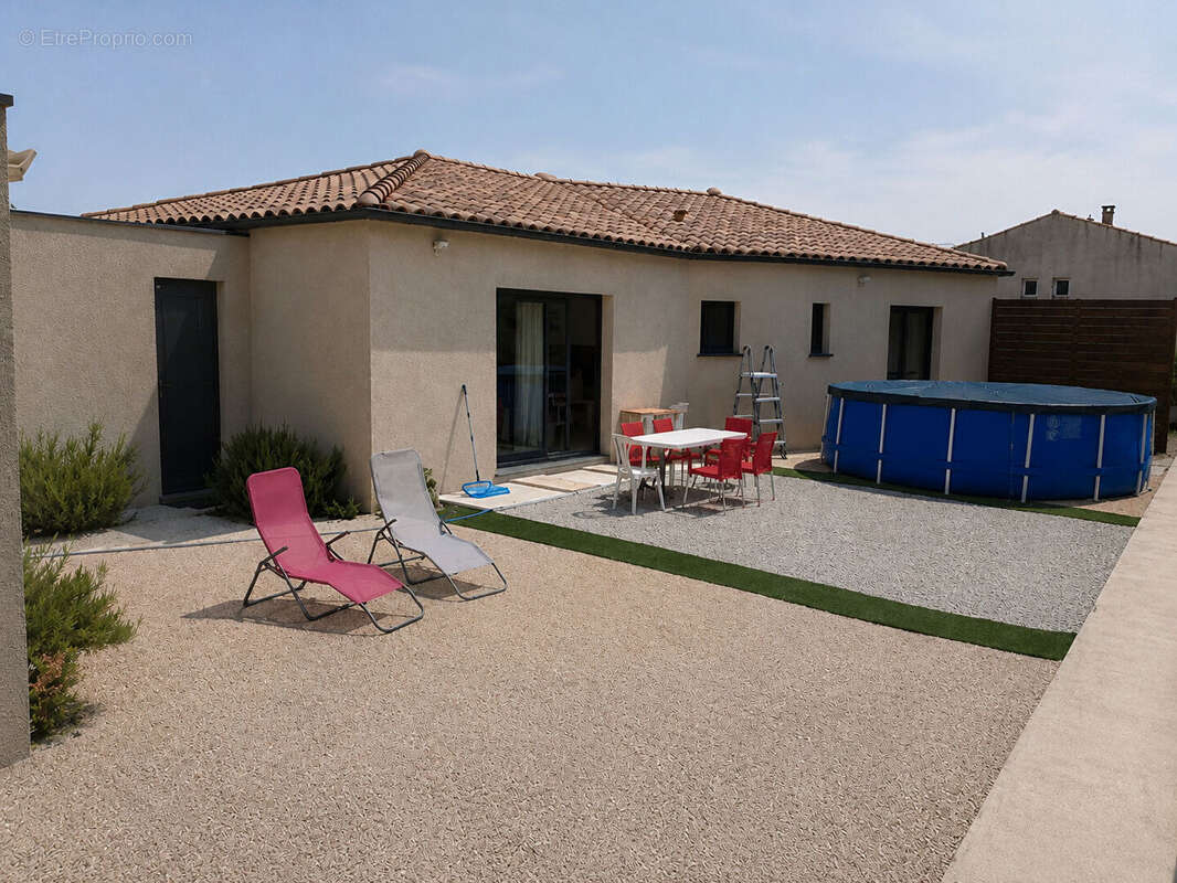 REF SAHARA - Maison contemporaine type 4 Carcassonne - Montlegun - photo 10