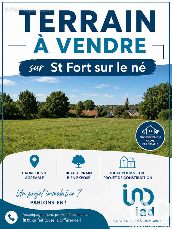 Photo 1 - Terrain à SAINT-FORT-SUR-LE-NE