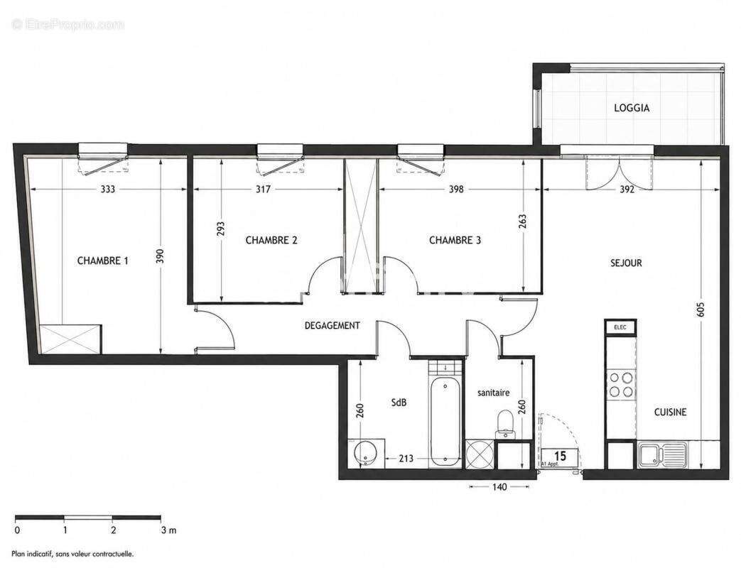 Appartement à MONTPELLIER