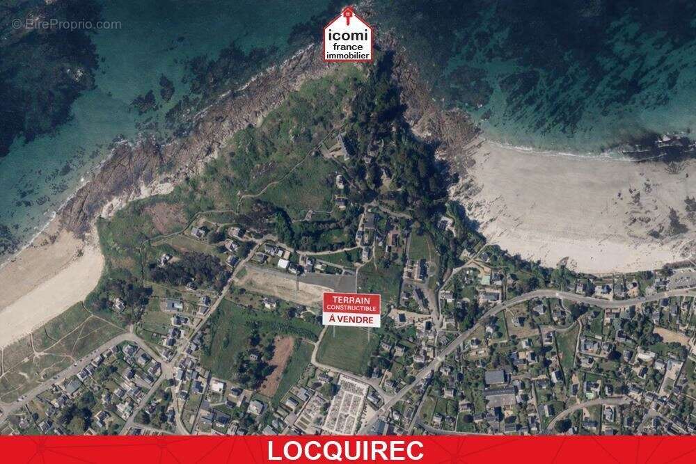 Terrain à LOCQUIREC