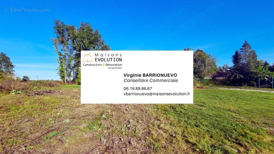 Terrain à LONGPONT-SUR-ORGE