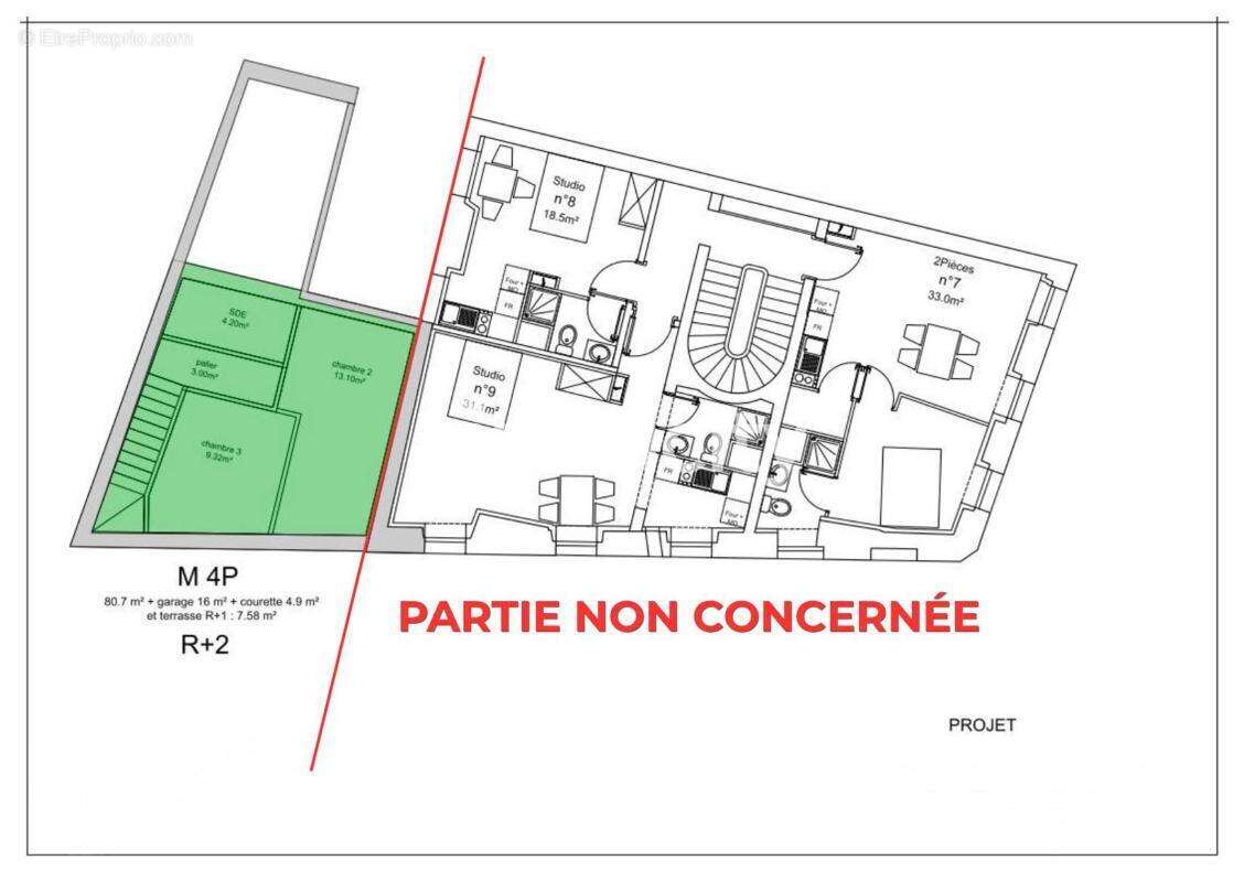 Appartement 23 m² à Bordeaux  - photo 5