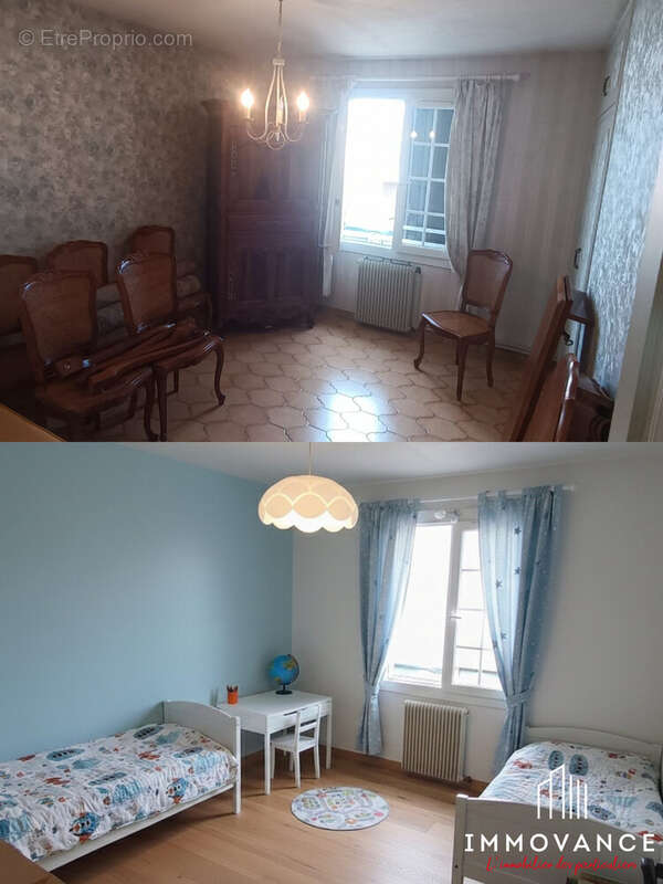 Photo avant/après Chambre 2 - Maison à SETE