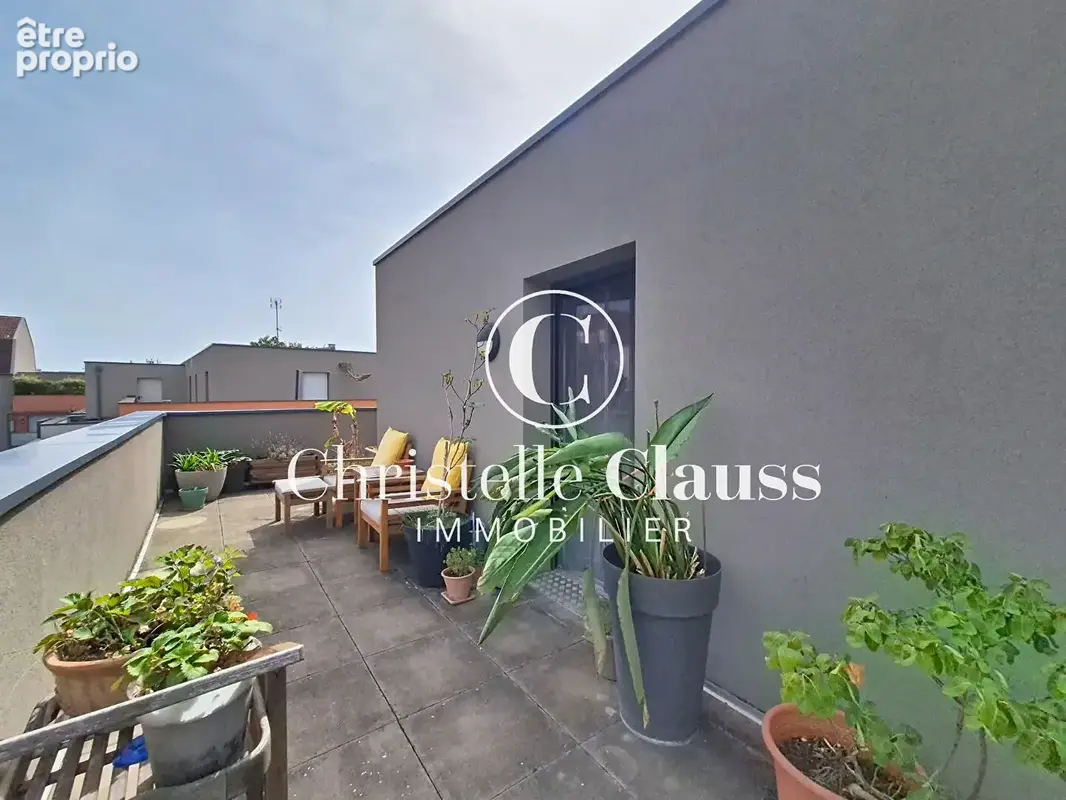 Schiltigheim dernier étage  63 m²  terrasse 59 m² - photo 10