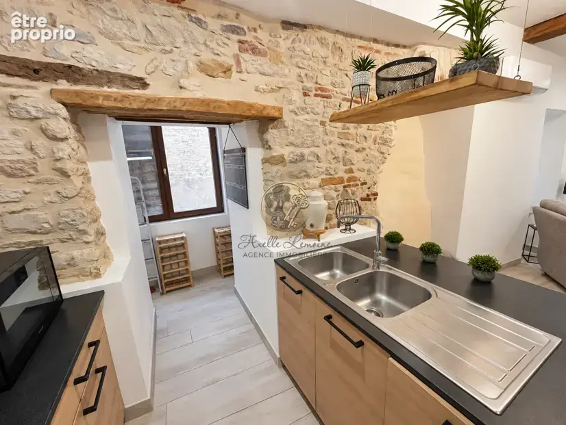 Anse   maison de village de charme 90 m2   pierres & poutres apparentes   cour intérieure - photo 4