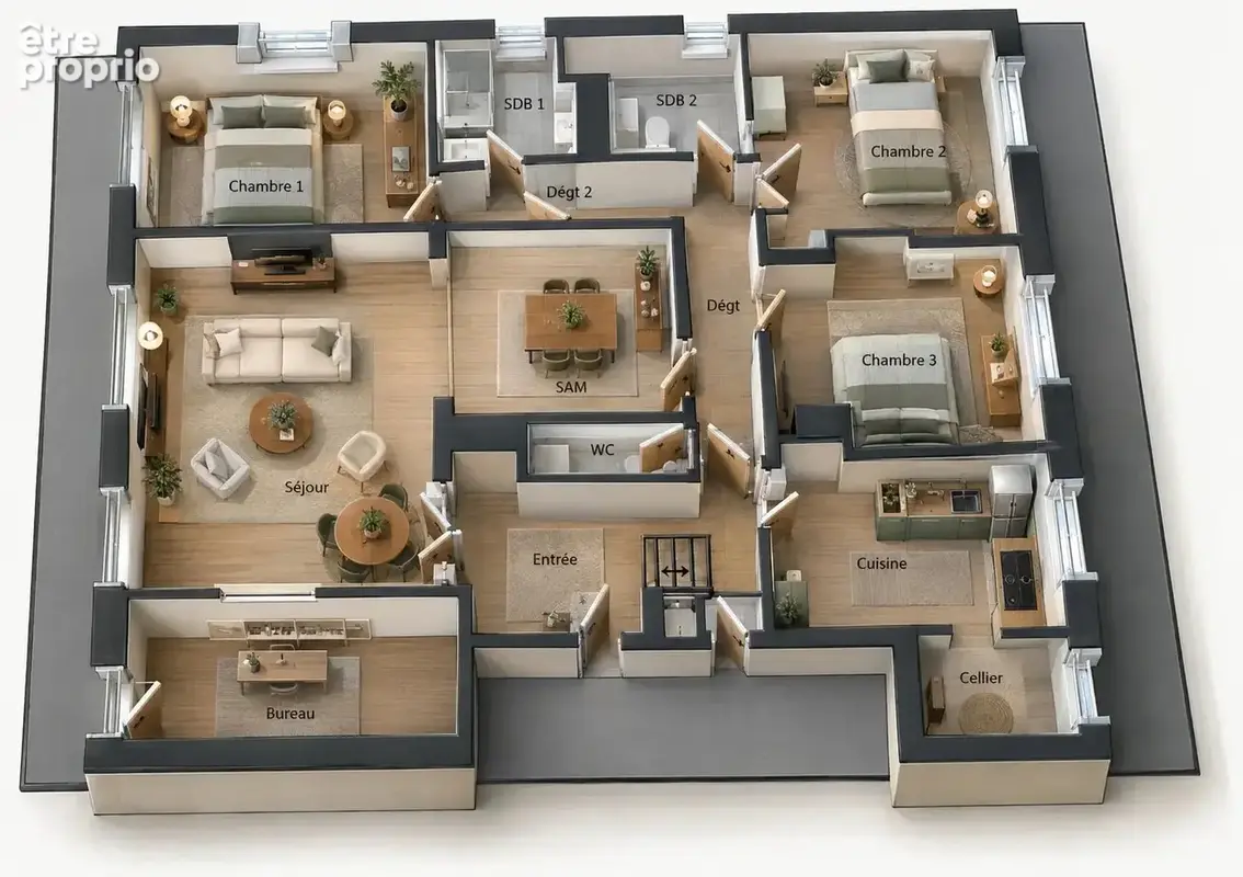 Appartement Neuilly Sur Seine 6 pièce(s) 152.91 m2 - photo 22