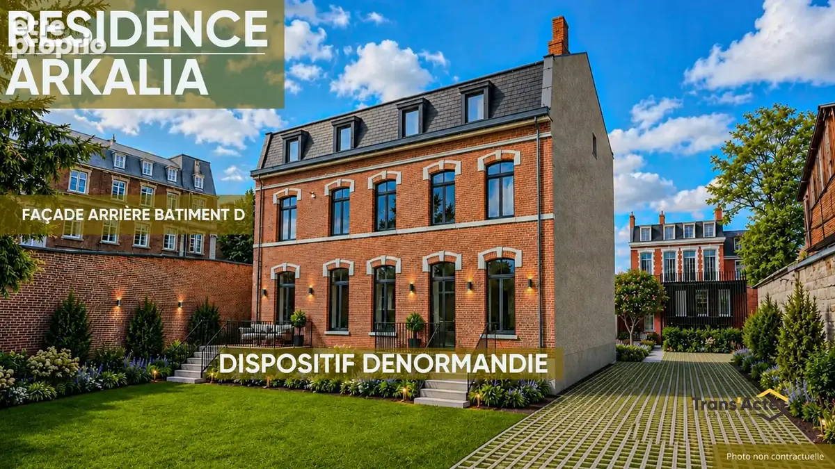 Arras centre   t3 duplex rénové   éligible denormandie - photo 2