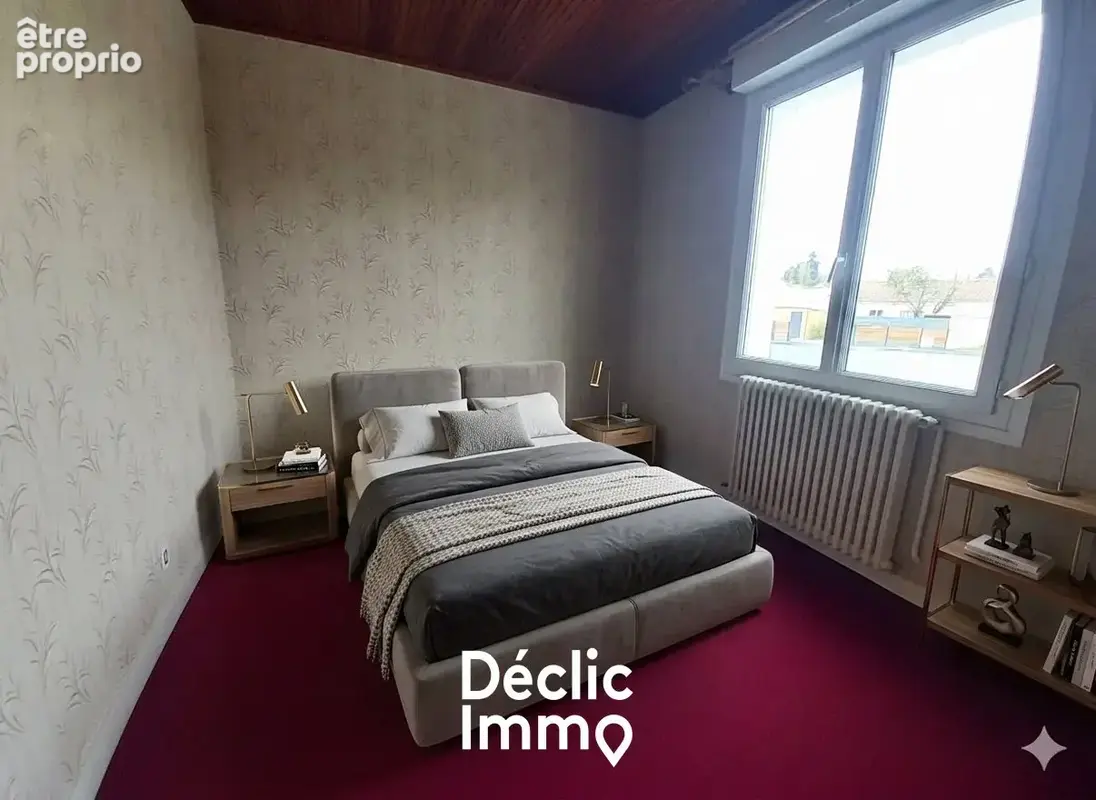 Plain-pied (3 marches)  - 3 chambres  véranda  jardin - garage - photo 6