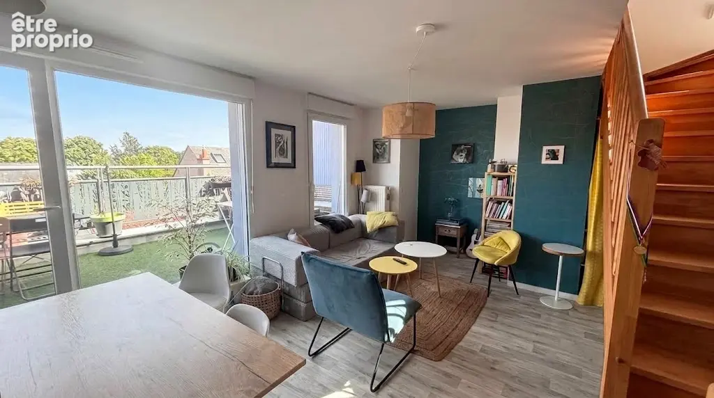 Tours centre duplex d'exception de 86 m² avec 2 belles terrasses - photo 2