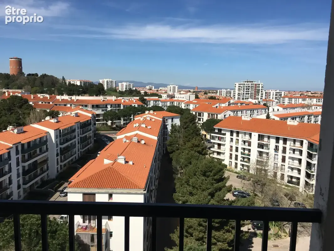T2 bis de 30 m2 au 10? étage   Moulin-à-Vent, Perpignan - photo 3