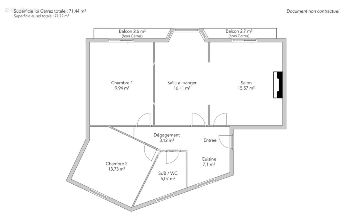 Appartement à PARIS-15E