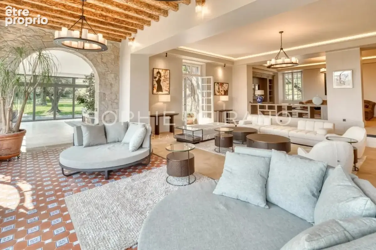Mougins - domaine d'exception avec vue mer, piscine et tennis - photo 5