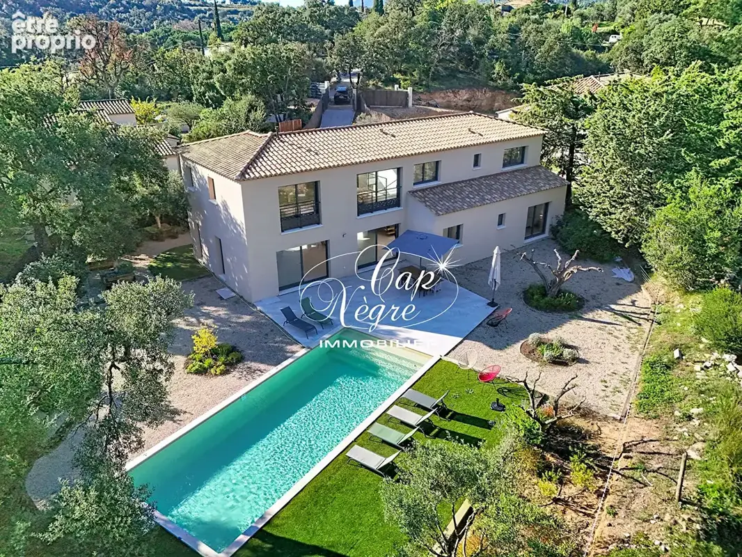 Villa neuve avec piscine et grand terrain avec collines à vendre au plan de la tour frais de notaire réduits - golfe de saint tr - photo 18
