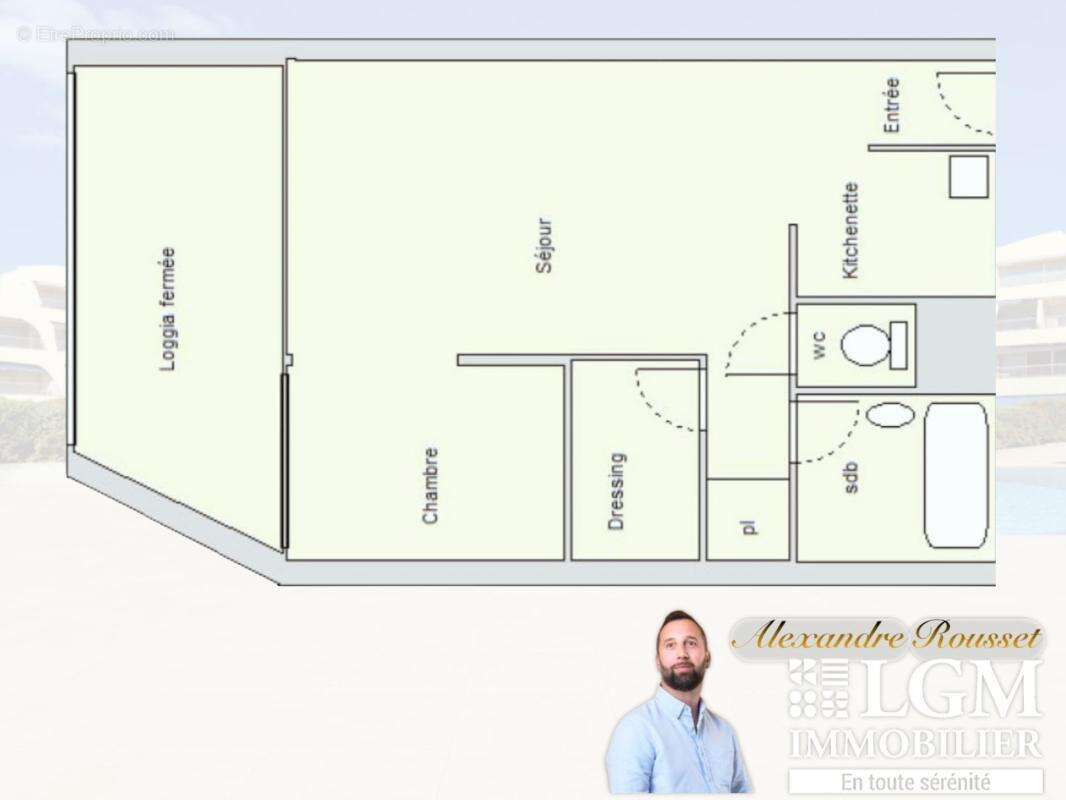 Port Camargue – Appartement T2 avec jardin, piscine et accès direct à la marina - photo 14