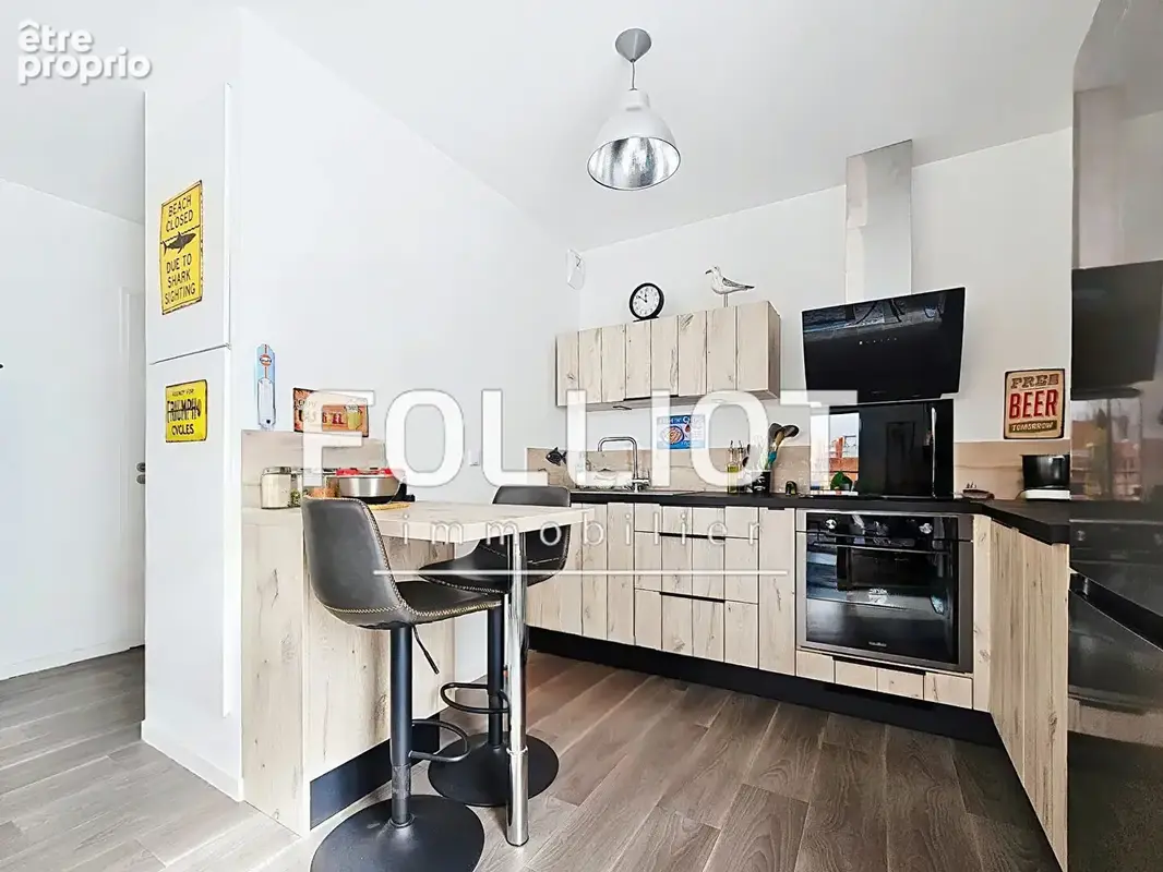 Dernier étage 3 pièces de 75 m² avec terrasse de 50m² et double garage à Douvres-la-Délivrande - photo 5