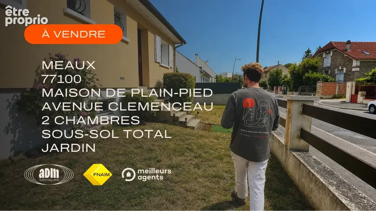 Maison de plain-pied non mitoyenne avec sous-sol total   Meaux Centre - photo 13