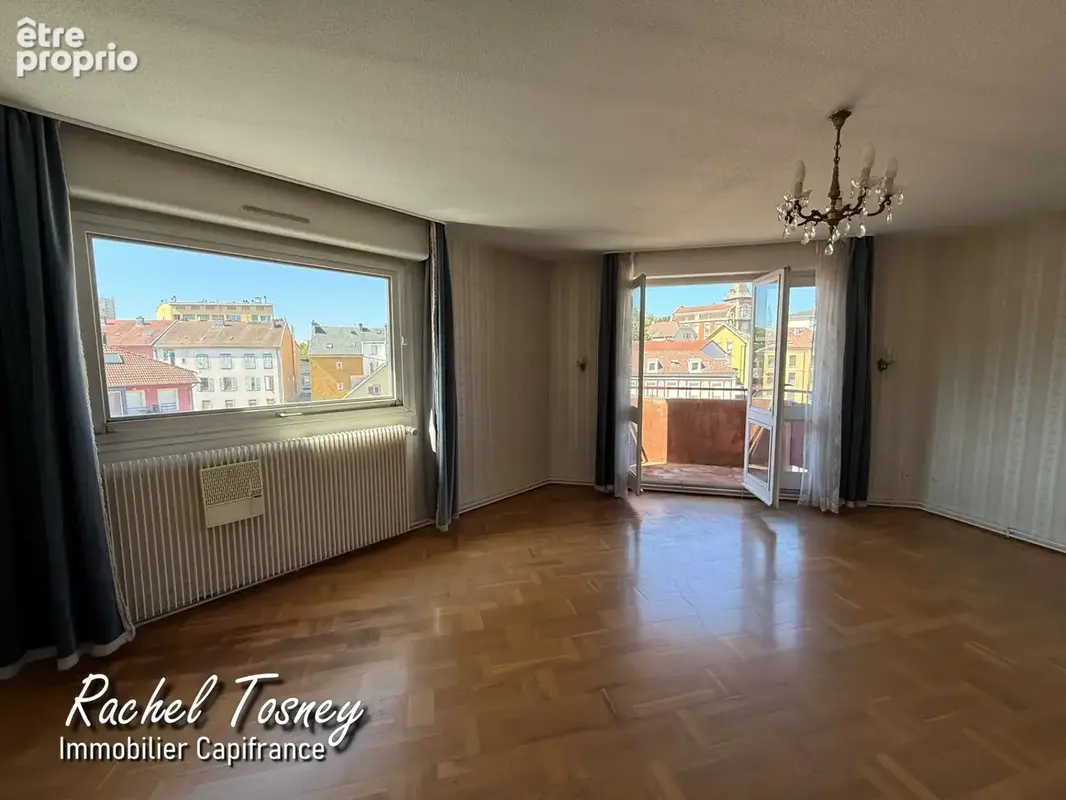 Appartement  belfort - beau potentiel pour ce t4 traversant de 94m² -  balcon et garage !! - photo 2