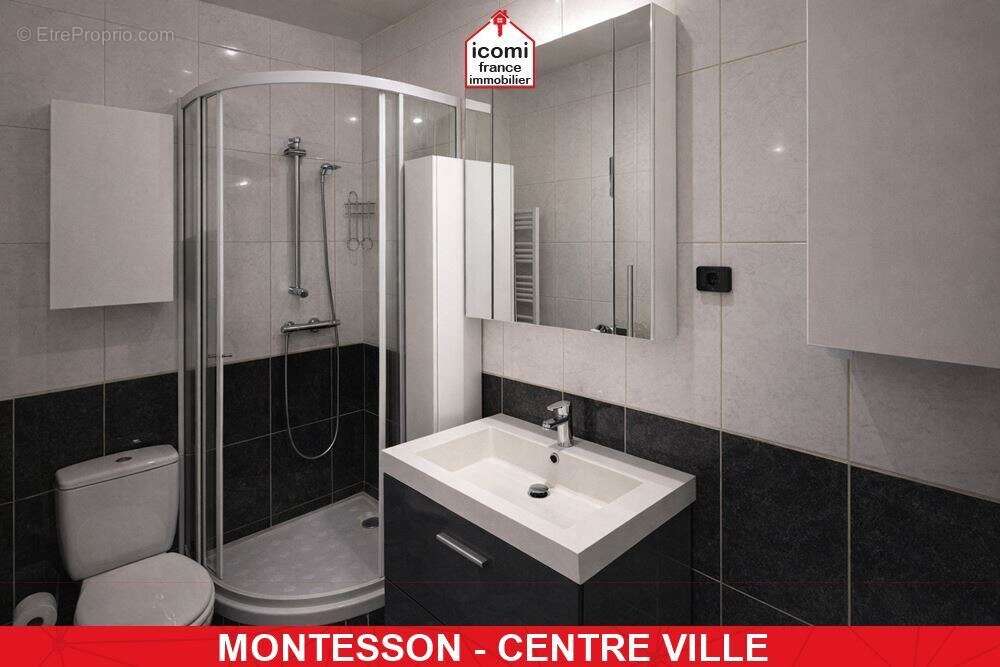 Yvelines - montesson (78360) - a vendre - appartement duplex au 1er et combles de 65 m² - piece de vie de 35m - 1/2 couchages -  - photo 5