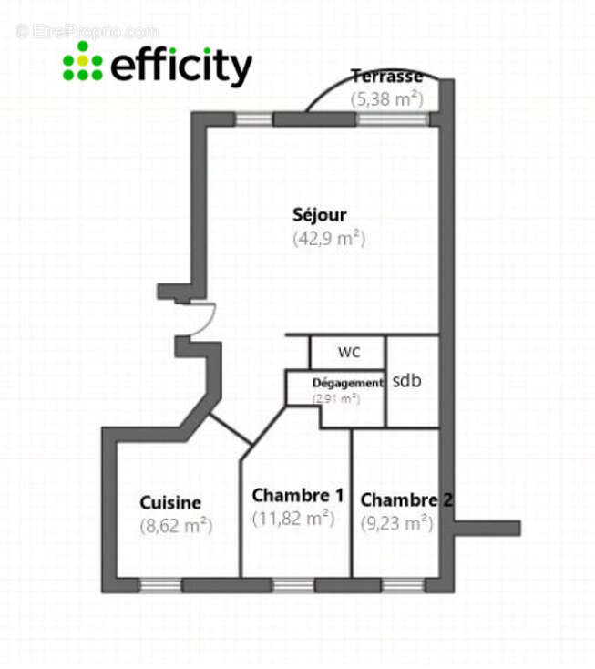 Appartement à VILLEURBANNE