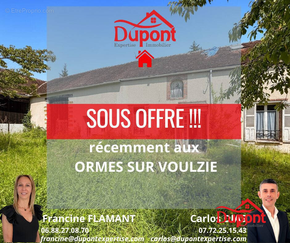Maison à LES ORMES-SUR-VOULZIE