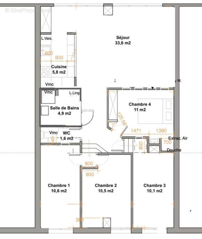 Appartement à IVRY-SUR-SEINE