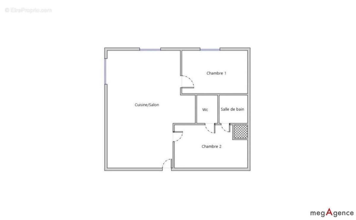 appartement 2 pièces cabine de 30 m² - photo 10