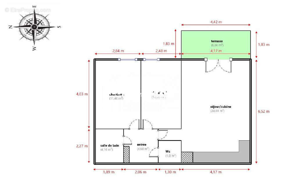 Appartement à MARSEILLE-7E