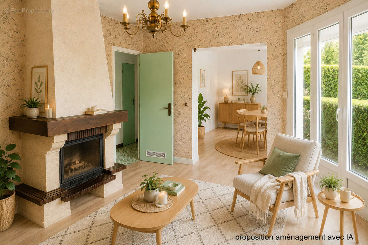Maison 74 m² à Veigne  - photo 2