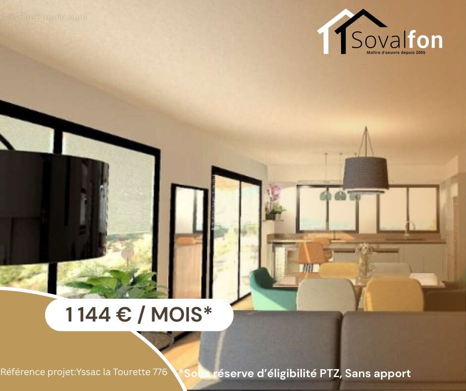 Maison à YSSAC-LA-TOURETTE