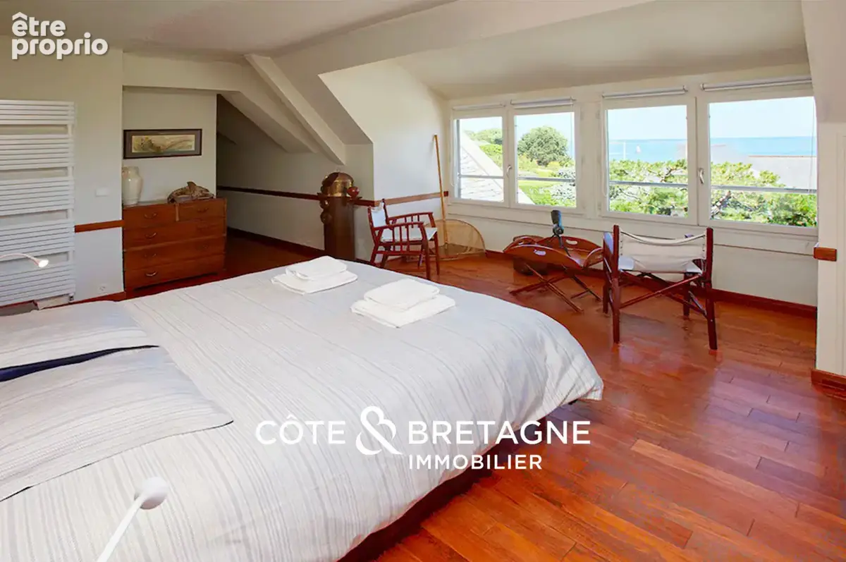Saint-Quay-Portrieux   La Comtesse  Maison de caractère avec vue mer et piscine  Réf : 2026162 - photo 9