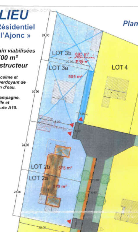 Terrain à RICHELIEU