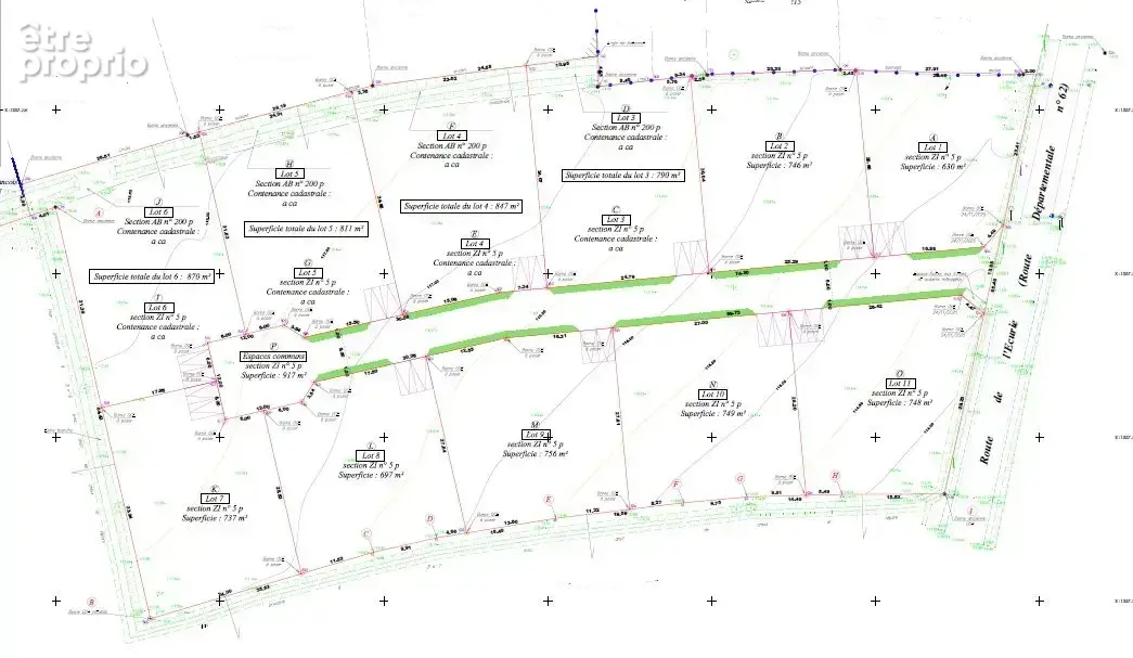 GROSVILLE, terrain constructible viabilisé de 748m² - photo 4