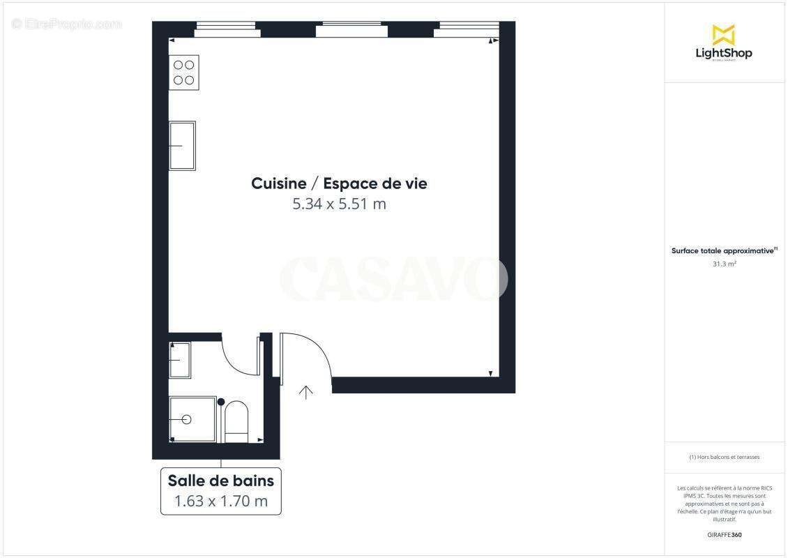 Appartement à PARIS-12E