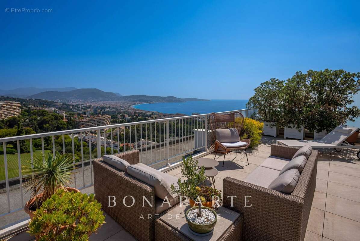 Nice – fabron  duplex en dernier étage – vue mer panoramique - photo 8